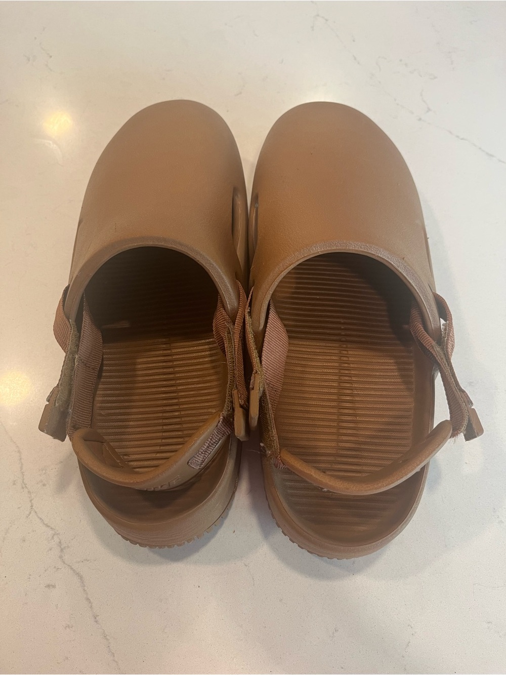 Nike Casual Brown Slip-On Clogs with Heel Strap - Picture 2 of 6